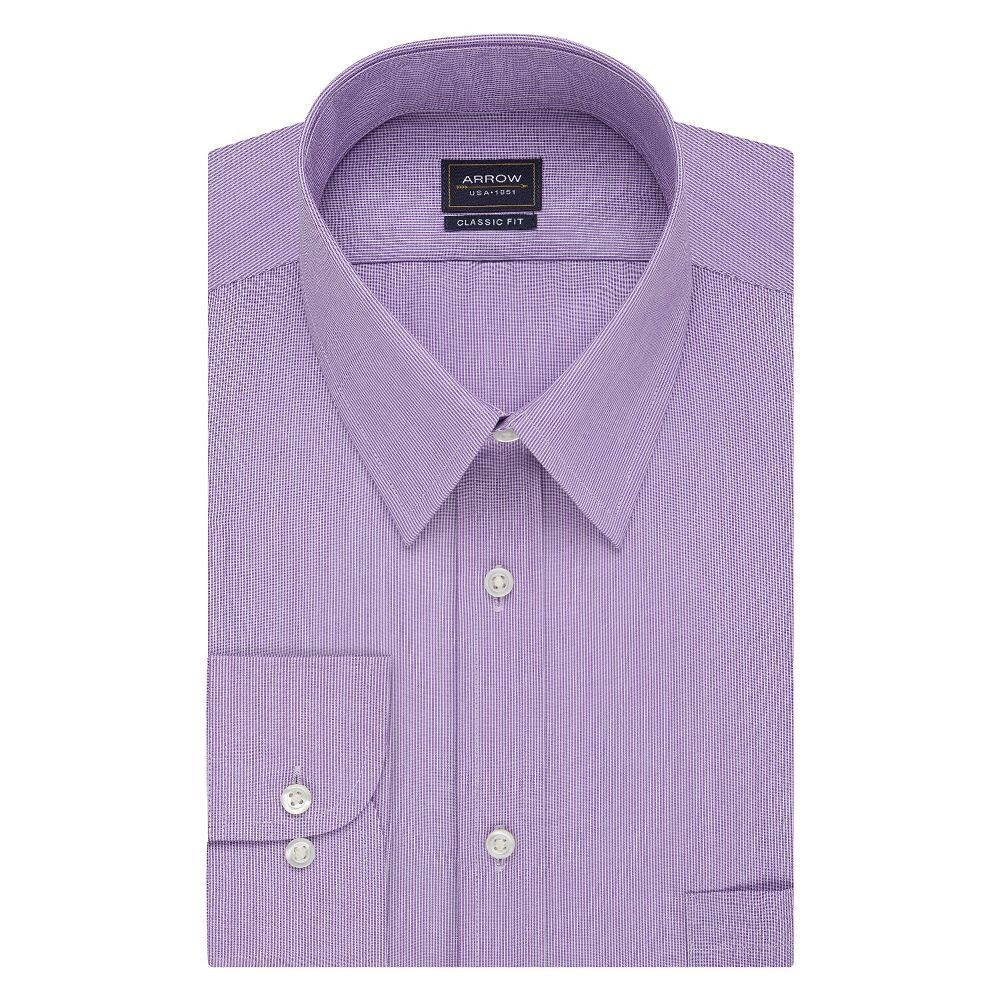 Men’s Arrow Regular Fit Stretch Dress Shirt
